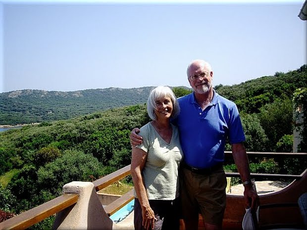 Peter Hecker And His Lovely Wife Cynthia, In Corsica Last Summer...