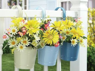 Tin Pail Planters