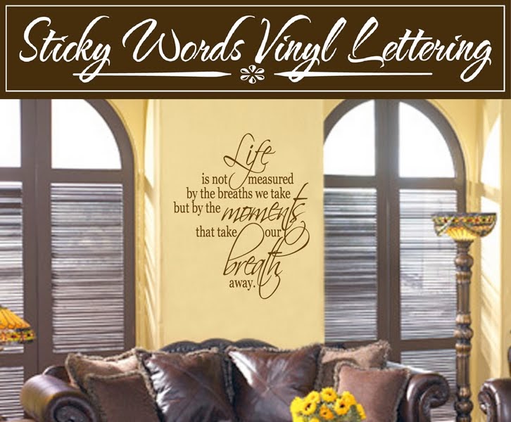 Manila Life Get your free personalized vinyl wall lettering.... this