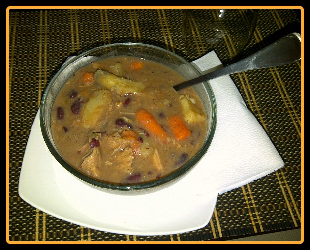 The Soup Sista Red Pea Soup With Spinners