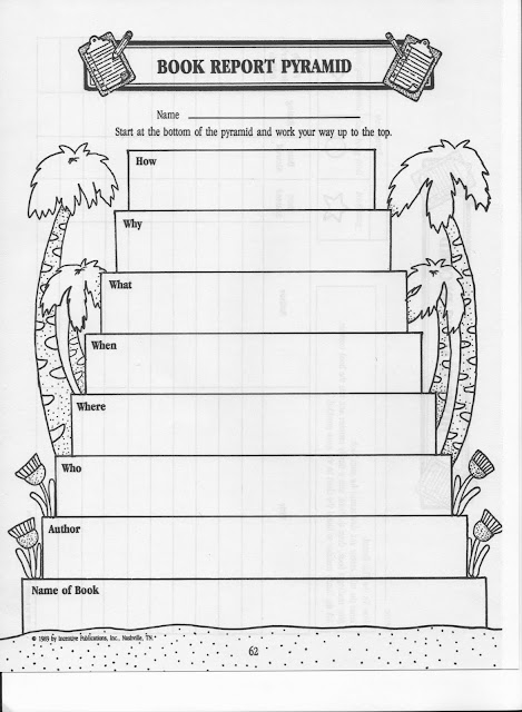 the pyramid book report welcome to quot homeschool time quot book report pyramid the pyramid book report welcome to quot homeschool time quot book report pyramid