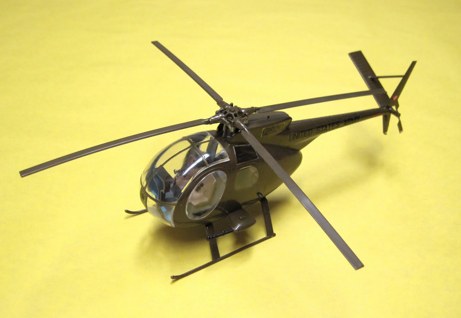 Model Airplane Memories Revell Hughes OH6A Cayuse