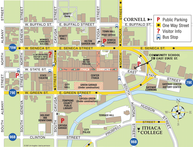 New York Green Fest Blog Getting Around Downtown Ithaca