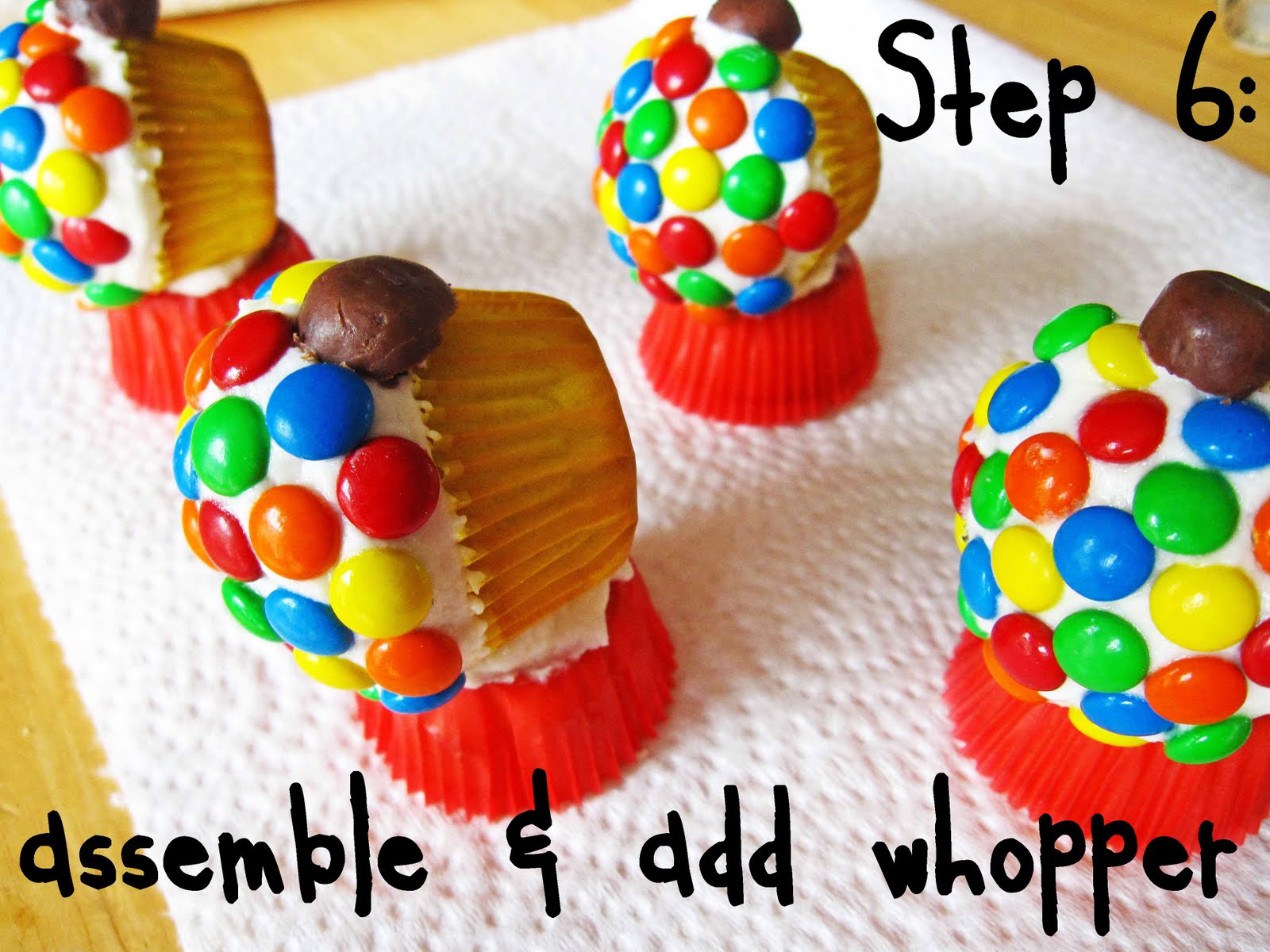 cookies and cups "Gumball" Cupcakes and a Discovery!