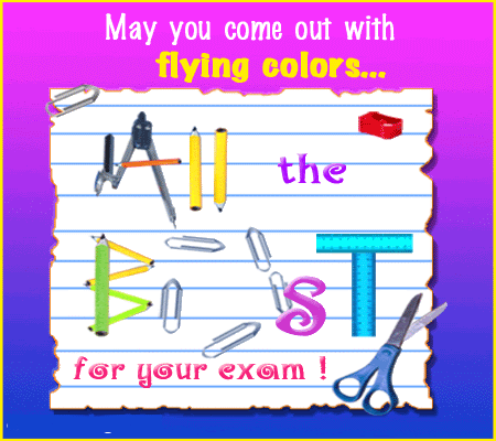 best of luck quotes for exams. Best wishes for your exam.