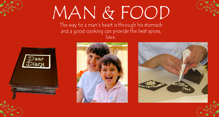 Man and food