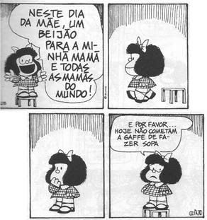 Mafalda - dia das mães
