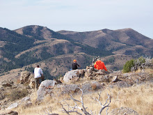 daniel, jaden , and jim looking over the mountains