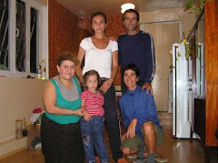 Con Tamara y su familia