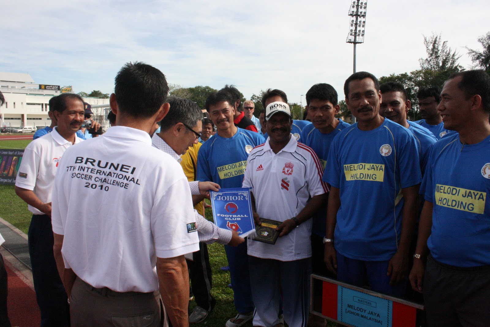 VETERAN FOOTBALL ASSOCIATION: BRUNEI 7'S - OPENING CEREMONY