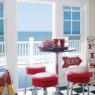 Site Blogspot  Kitchen Walls on So  What Kind Of Kitchen Would You Design For Your Own Beach House