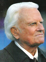Dr. Billy Graham: a man of integrity, who has shared  a message of hope with all the world.
