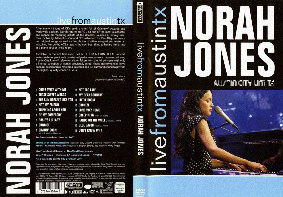Norah Jones - Live From Austin, TX Vinyl, LP, Album at
