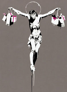Banksy Crucifixion