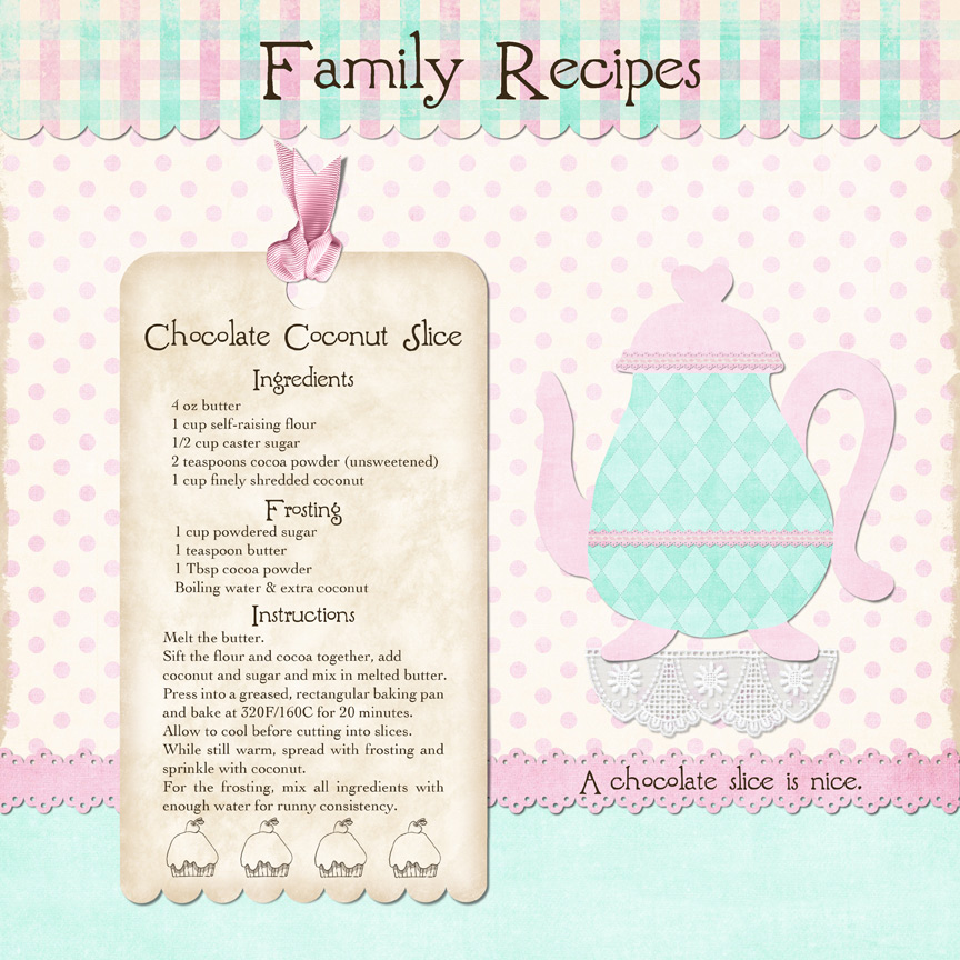 coconut slice recipe