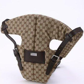 gucci logo baby carrier