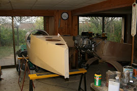 Fuselage prêt pour être peint