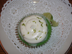 Key lime cupcakes!