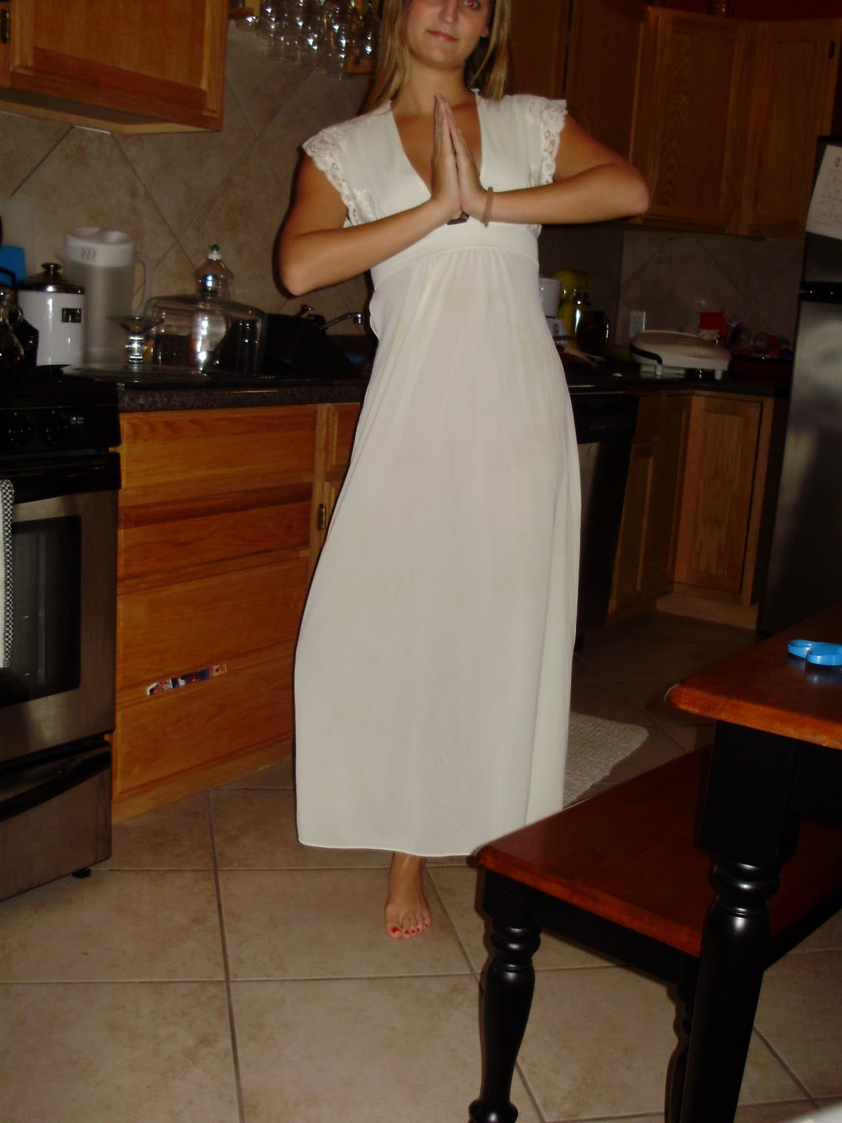 The Outfit Project while shopping the bra racks at Goodwil...