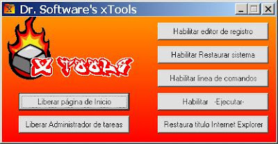 X Tools Recupera herramientas del sistema X+TOOLS