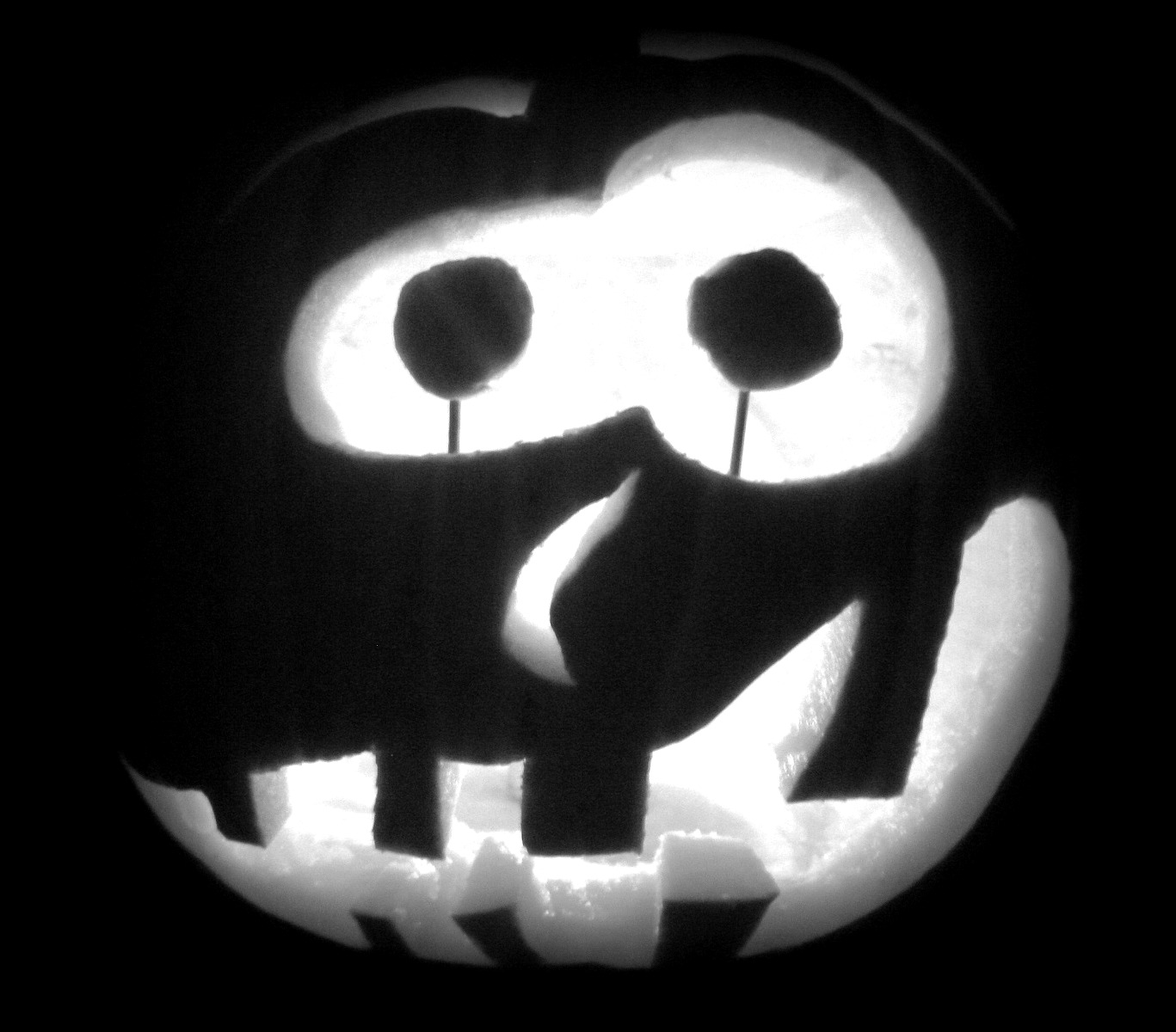 Baking Boy Pumpkin Carving and Roasted Pumpkin Seeds