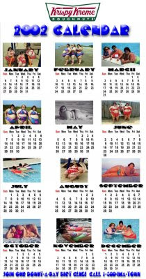 Krispy Kreme Calendar Girls 2011 on Please Left Click   Here   To Download The Concluding Volume Of 2002
