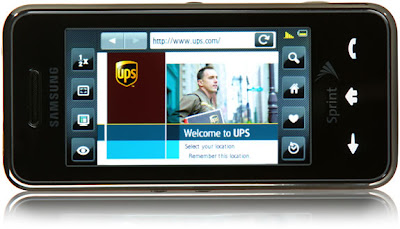 Samsung Instinct on Sprint samsung