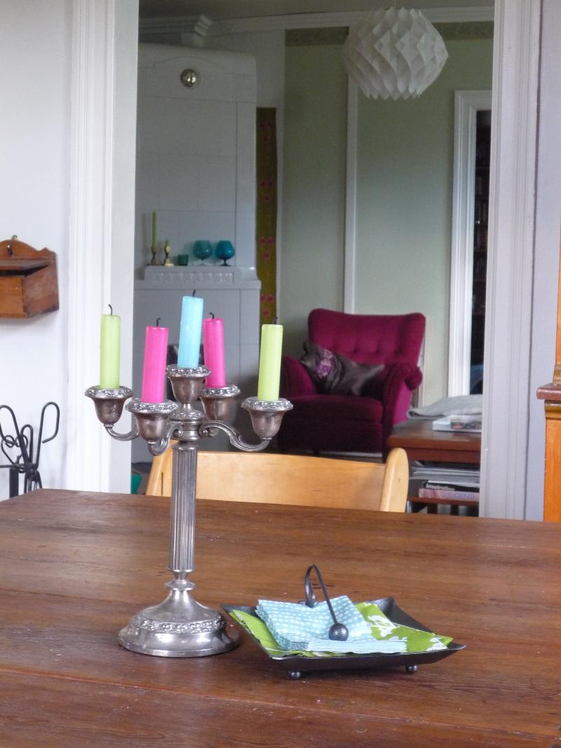 From the kitchen you can see