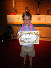 Cole's First Graduation