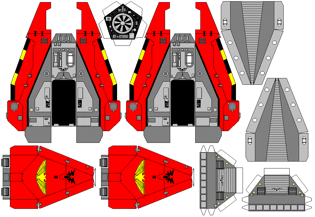 pepekura 40k drop pod pepekura 40k drop pod