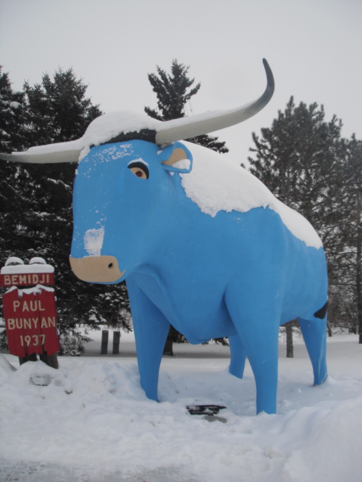 minnesota Babe the big blue ox