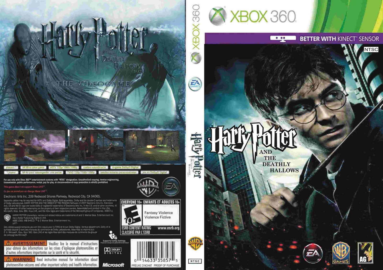 Harry Potter and The Deathly Hallows Part 2 - Xbox 360