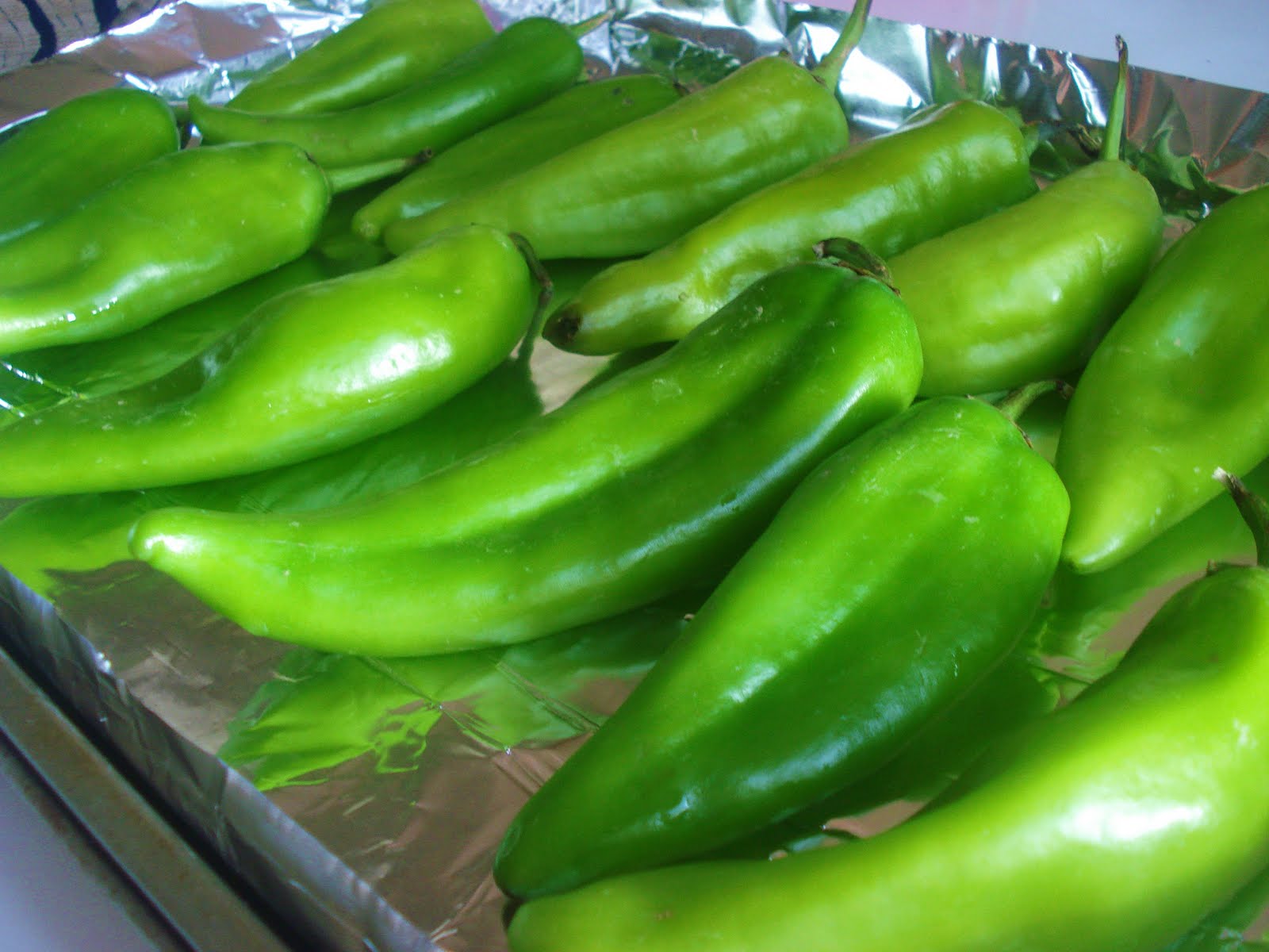 How to Roast Green Chiles Inspired RD