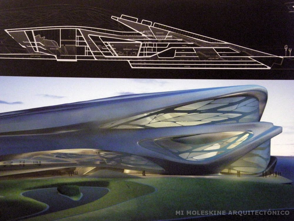 MY ARCHITECTURAL MOLESKINE® ZAHA HADID PERFORMING ARTS CENTER, ABU DHABI