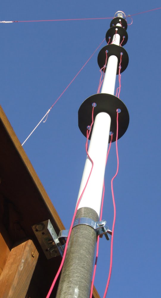 CQ CQ CQ de W0VLZ More 80 Meter Vertical