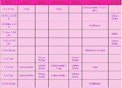 Horarios