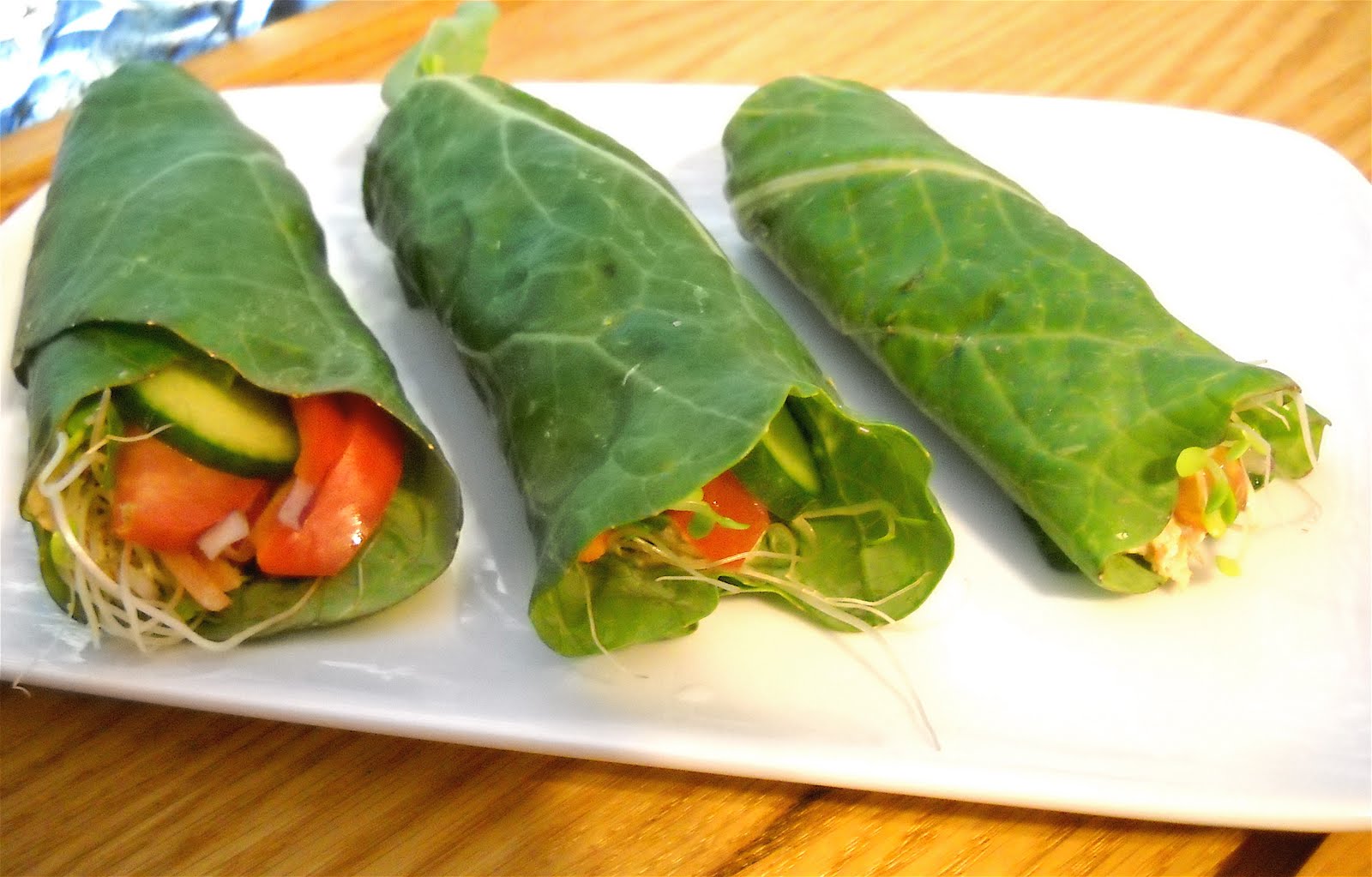 The Life Of A Vegan Raw wraps