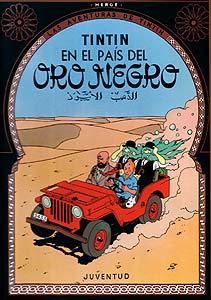 Tintin en el Pais del oro negro