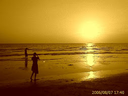 Sunset di Pantai Akarena