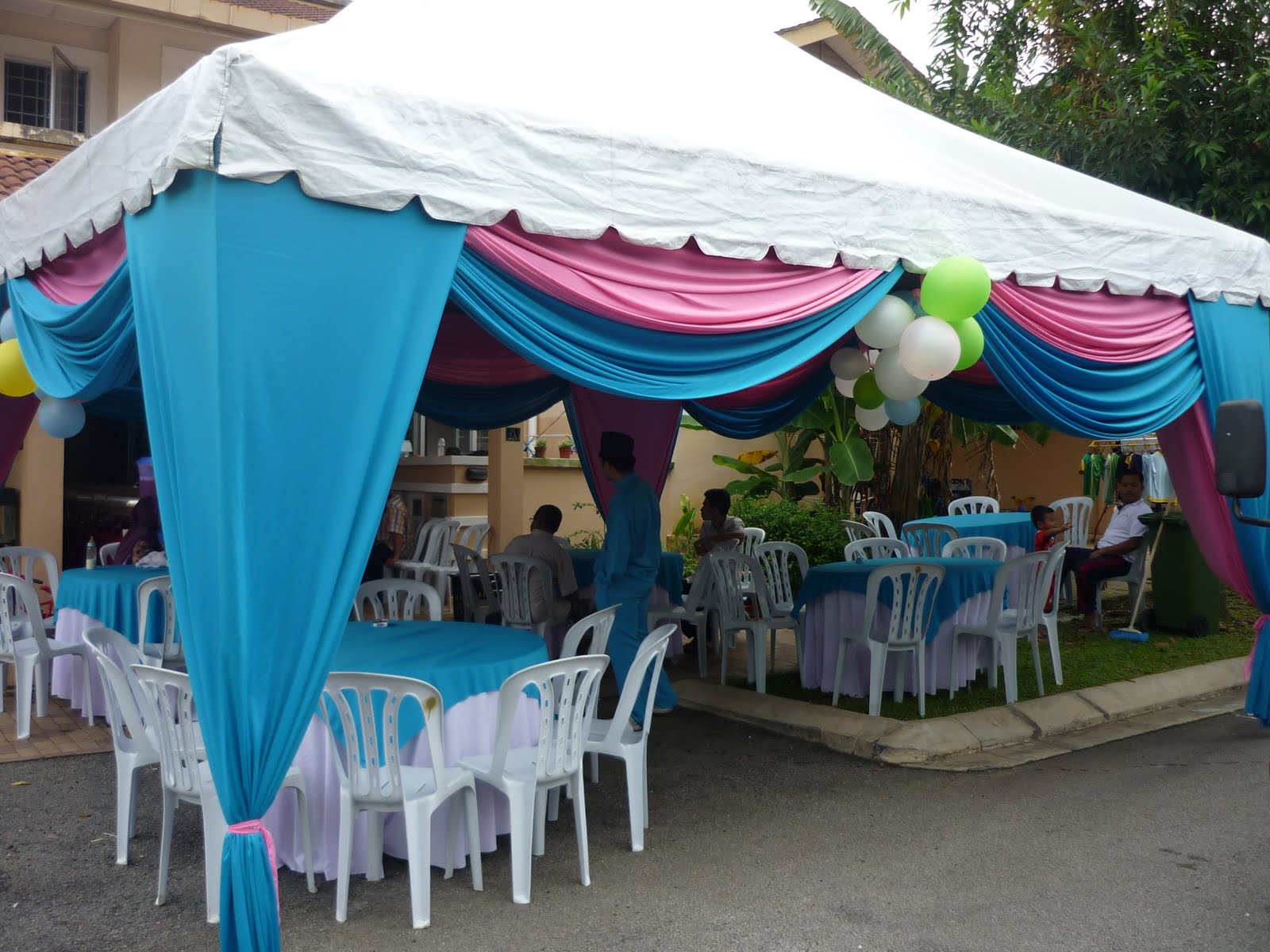 Tema Biru Pink