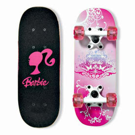 barbie skateboard