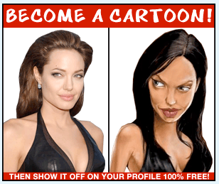 turn yourself into a  cartoon