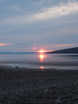 sunset on the beach