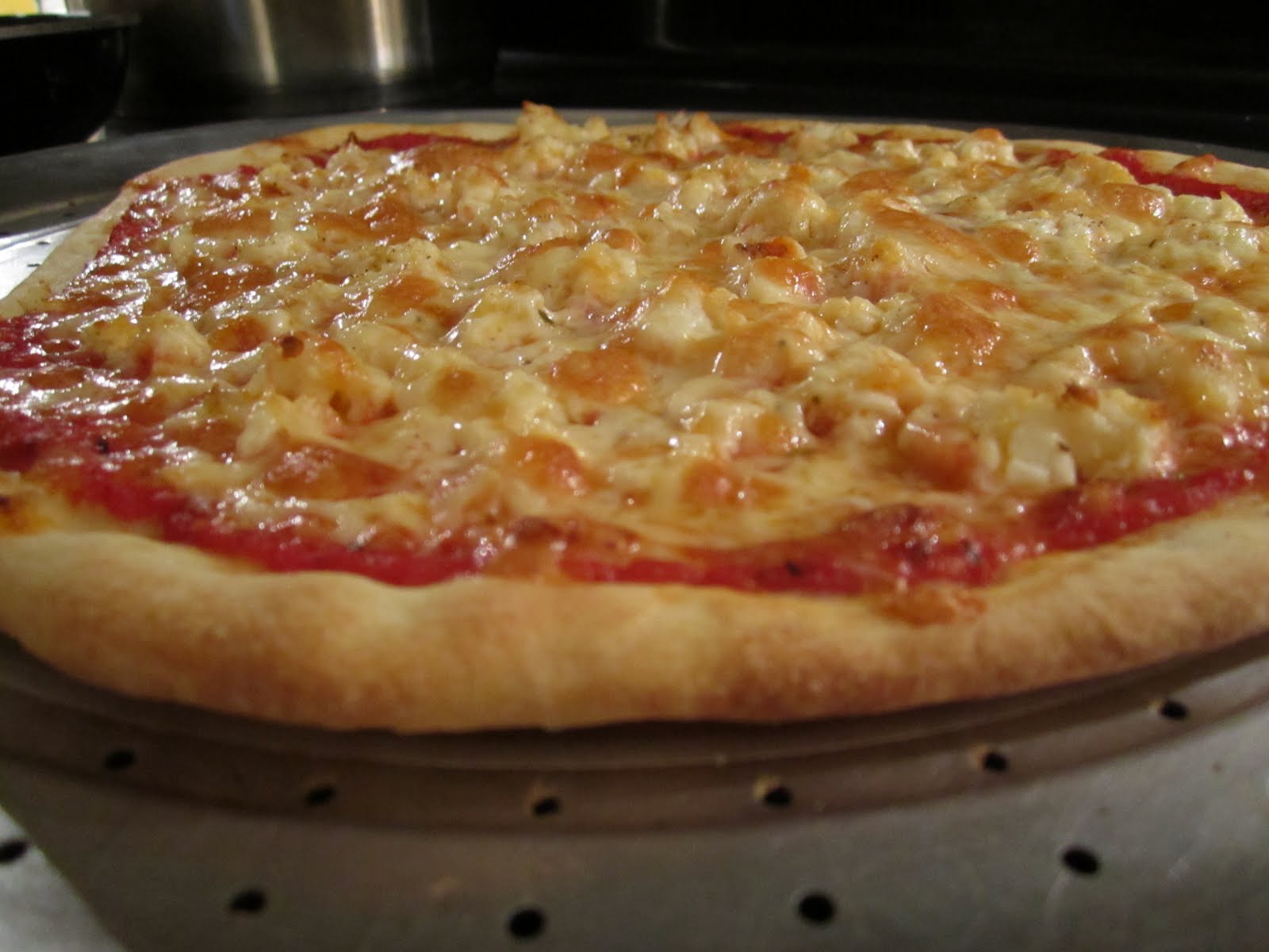 My Macaroni Pie Lobster Pizza...Mmmmm