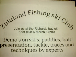 Fishing Report South Africa: Good News for Fishing Ski owners