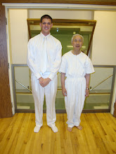 Elder Brazeau Baptizes Mr. Deng!