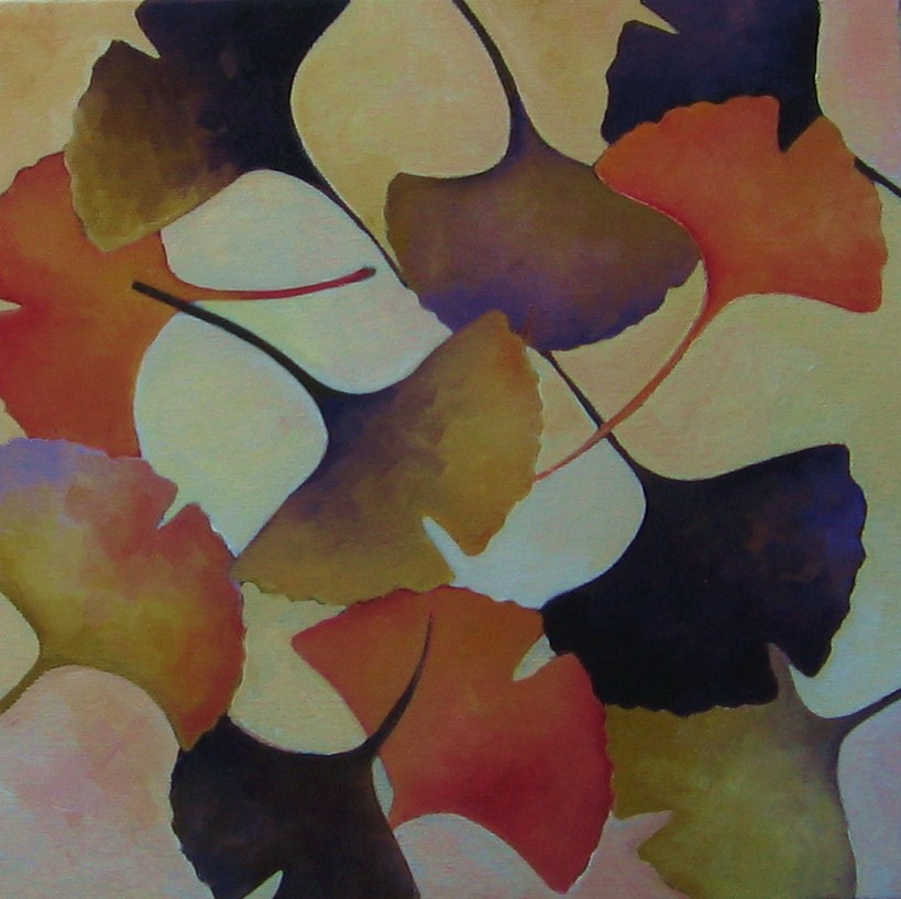 20 Best abstract painting using leaves You Can Download It At No Cost