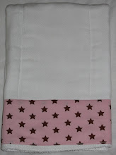 Pink with Brown Stars
