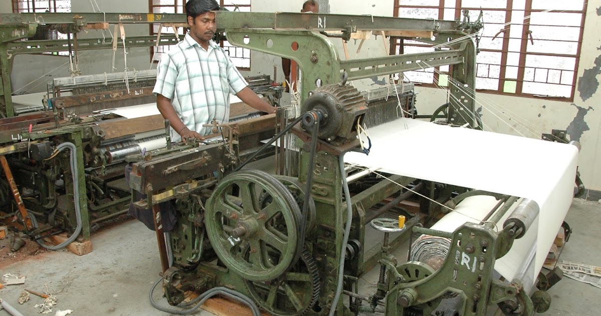 Trading Company Powerloom Weaving Arrives in K.V.Kuppam