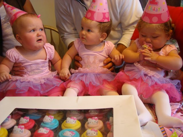 Triplets First Birthday